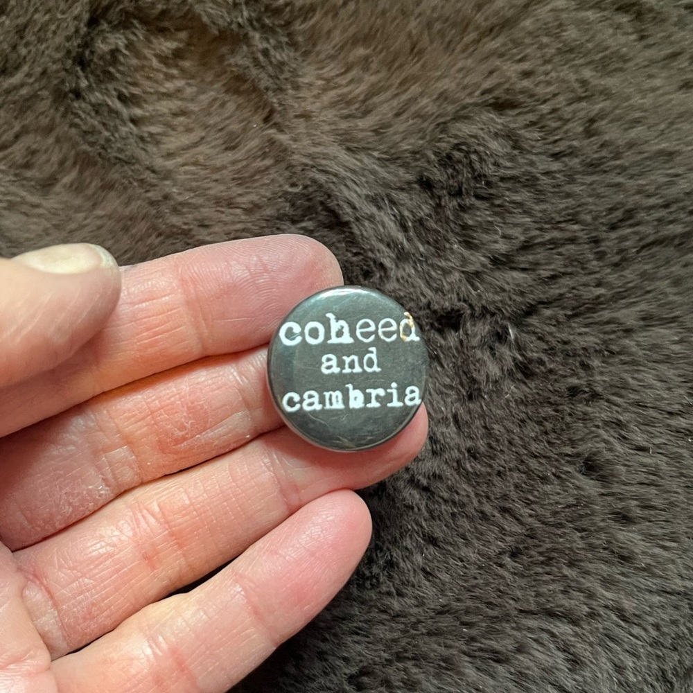 Coheed & Cambria Vintage Button